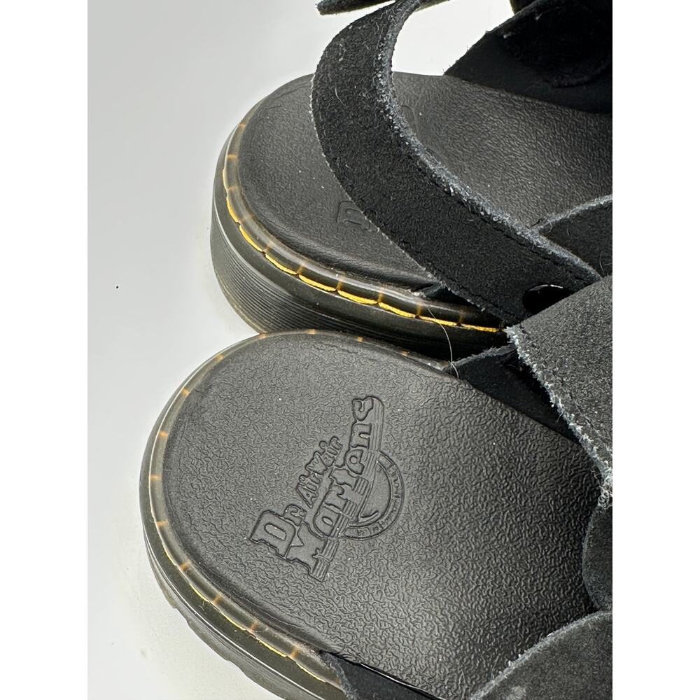 DR MARTENS Carlson Suede Mules Black Sz US 8 $148 - Picture 7 of 9